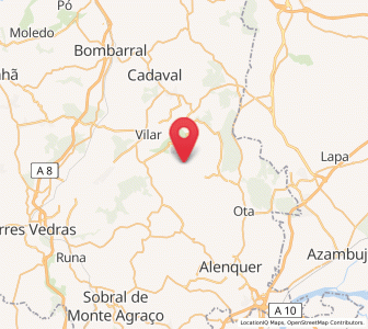 Map of Cabanas de Torres, Lisbon