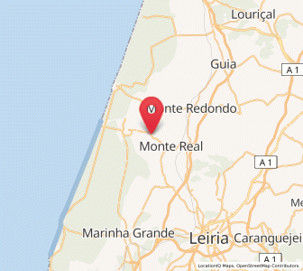 Map of Carvide, Leiria