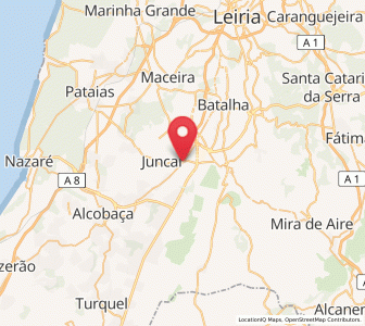 Map of Cruz da Légua, Leiria