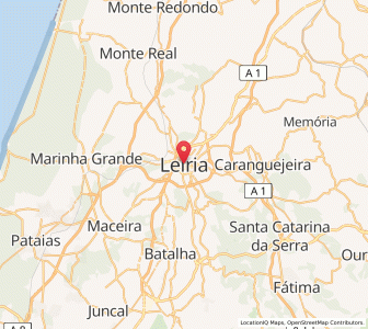 Map of Leiria, Leiria