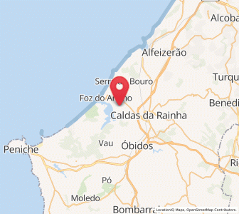 Map of Nadadouro, Leiria