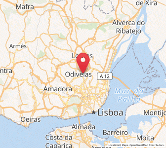 Map of Olival Basto, Lisbon
