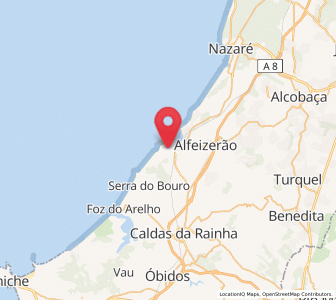 Map of Salir do Porto, Leiria