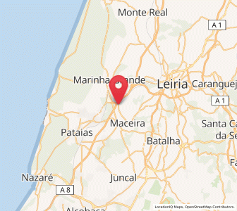 Map of Telheiro, Leiria