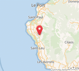 Carte : Les Trois-Bassins, Réunion