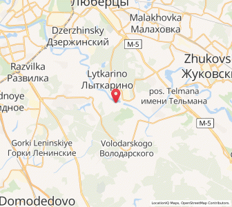 Map of Andreyevskoye, Moscow Oblast