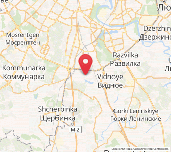 Map of Izmaylovo, Moscow Oblast