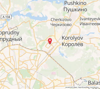 Map of Mytichtchi, Moscow Oblast