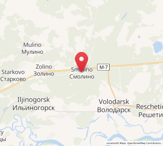 Map of Smolino, Nizhny Novgorod Oblast