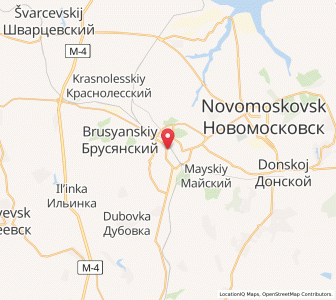 Map of Ouzlovaïa, Tula Oblast
