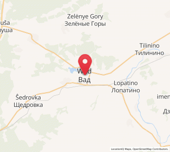 Map of Vad, Nizhny Novgorod Oblast