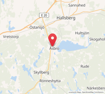 Map of Åsbro, Örebro