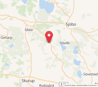 Map of Blentarp, Skåne