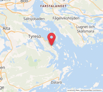 Map of Brevik, Stockholm