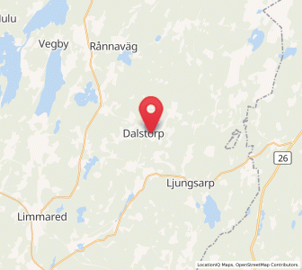 Map of Dalstorp, Västra Götaland