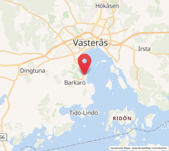 Map of Enhagen-Ekbacken, Västmanland