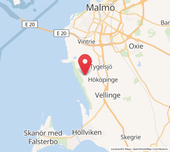 Map of Gessie Villastad, Skåne