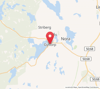 Map of Gyttorp, Örebro