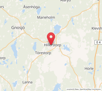 Map of Hillerstorp, Jönköping
