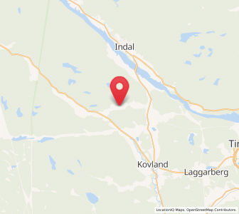 Map of Högsjö, Västernorrland