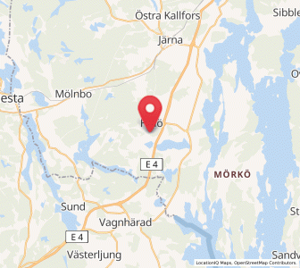 Map of Hölö, Stockholm