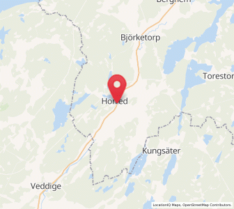Map of Horred, Västra Götaland