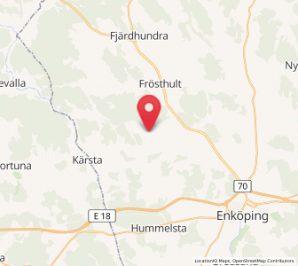 Map of Irsta, Uppsala