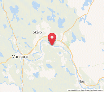 Map of Järna, Dalarna