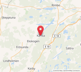 Map of Kårsta, Stockholm
