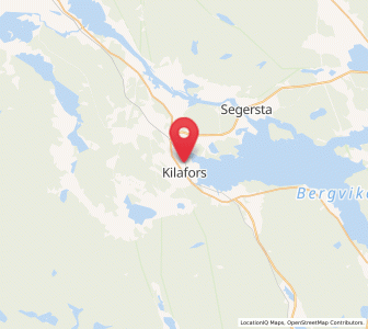 Map of Kilafors, Gävleborg