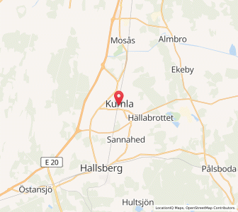 Map of Kumla, Örebro