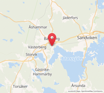 Map of Kungsgården, Gävleborg