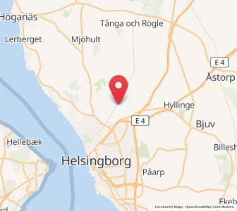 Map of Ödåkra, Skåne