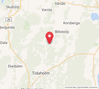 Map of Olofstorp, Västra Götaland