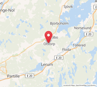 Map of Olstorp, Västra Götaland