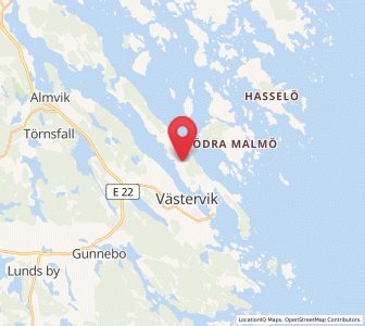 Map of Piperskärr, Kalmar