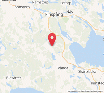 Map of Ruda, Östergötland