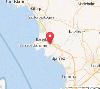 Map of Sandskogen, Skåne