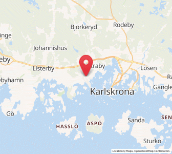 Map of Skavkulla, Blekinge
