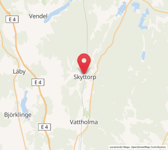 Map of Skyttorp, Uppsala