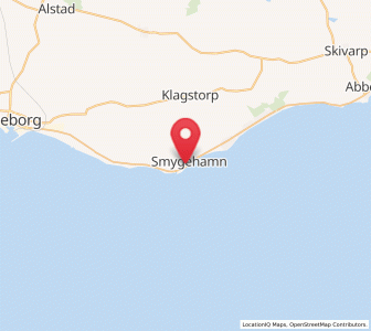 Map of Smygehamn, Skåne