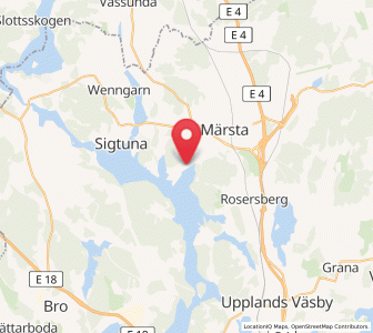 Map of Steninge, Stockholm