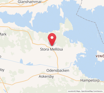 Map of Stora Mellösa, Örebro