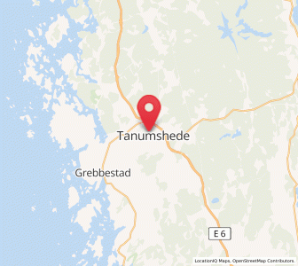 Map of Tanumshede, Västra Götaland