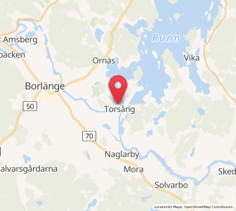 Map of Torsång, Dalarna