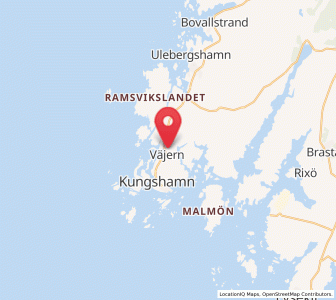 Map of Väjern, Västra Götaland