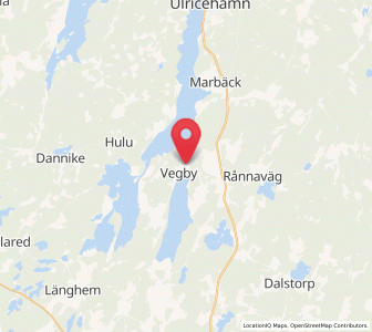 Map of Vegby, Västra Götaland