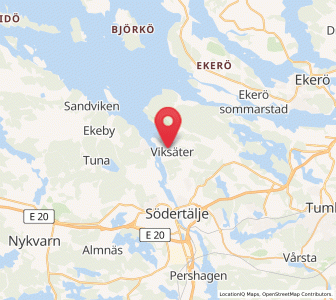 Map of Viksäter, Stockholm