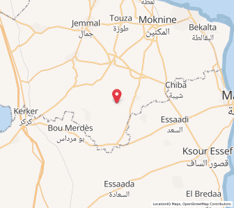 Carte : Amiret Hajjaj, Monastir