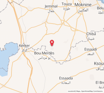 Carte : Amiret Touazra, Monastir